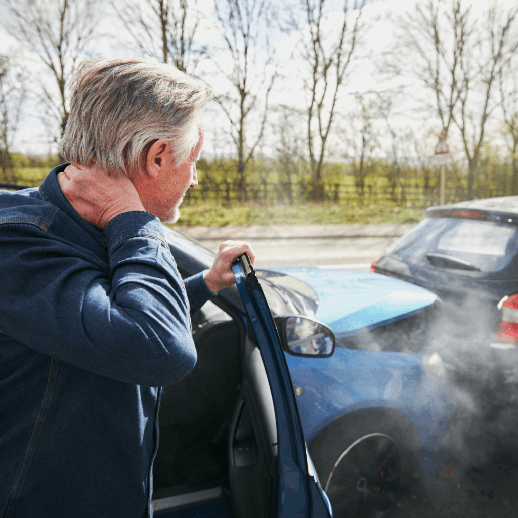 Eismo įvykis su nuomotu automobiliu